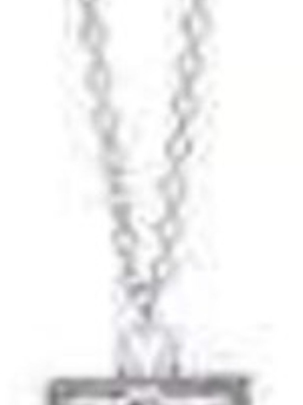 Tassel Niche Fashion Pendant Necklace And Earrings Dainty